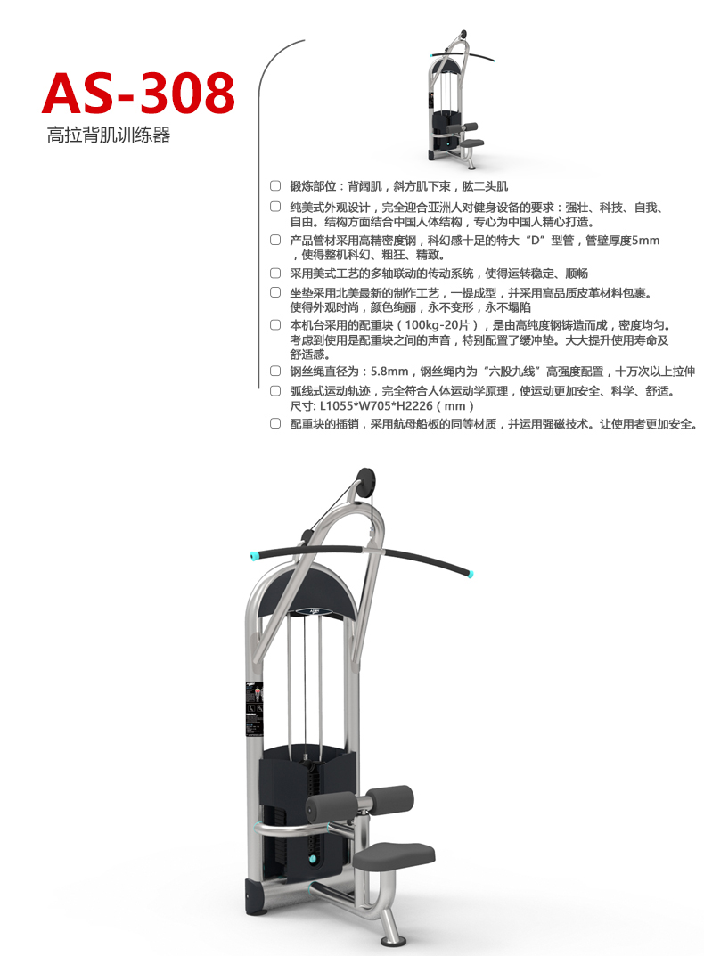 AEON正倫高拉背肌訓練器AS-308